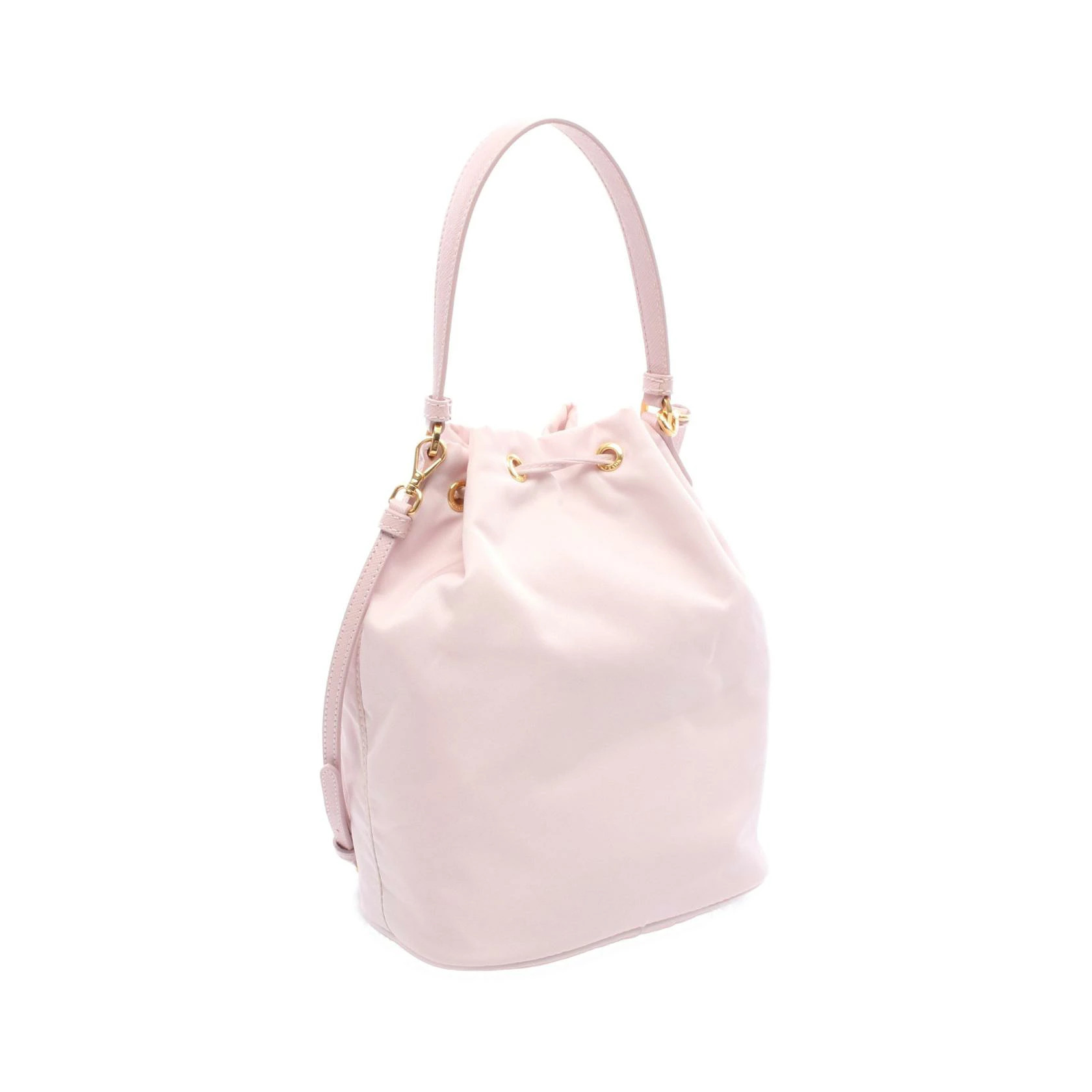Prada Handbag Vela Leather Pink